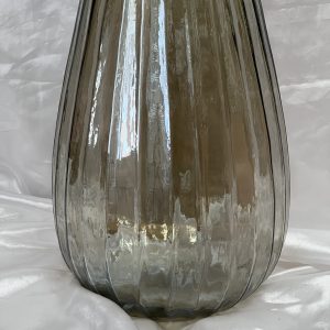 JARRÓN CRISTAL VERDE